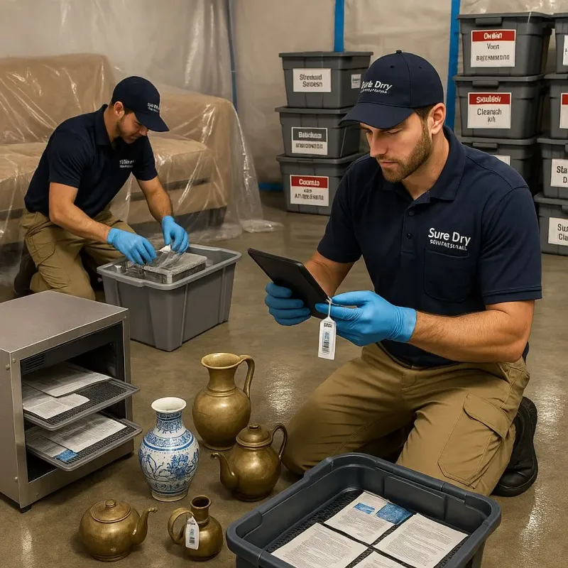 Content Protection and Restoration process in Garland, TX